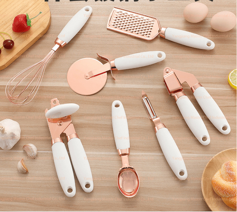 Kitchen Household Peeler Gadget Copper Plating Set 🍴🏠